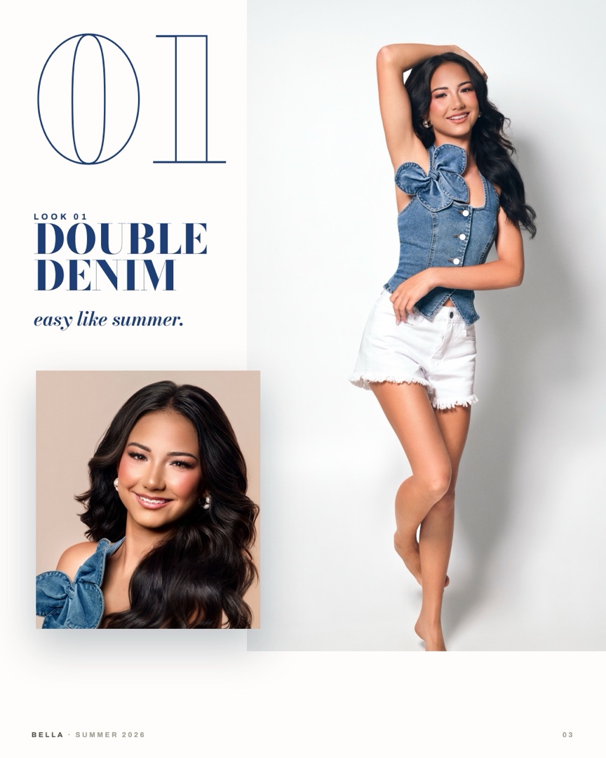Look 01, Double Denim